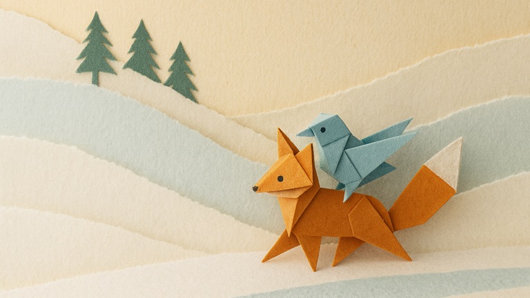 Crossing the snowdrifts